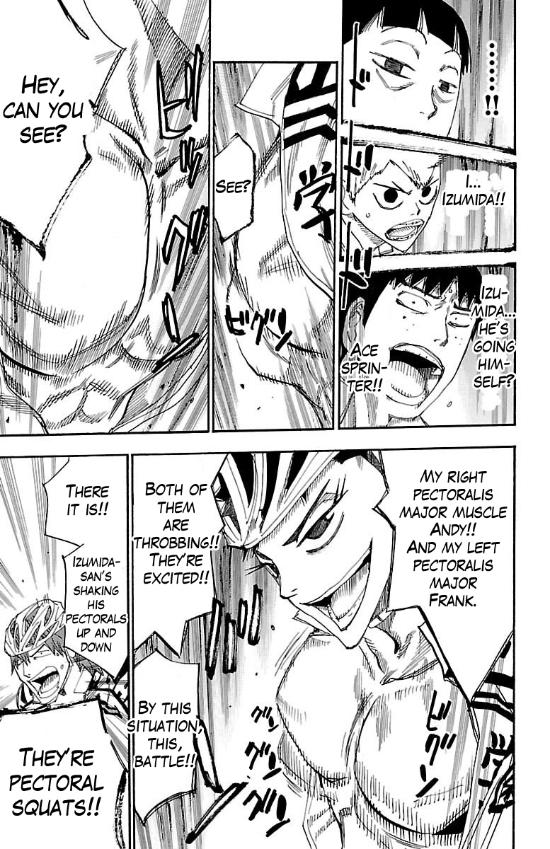 Yowamushi Pedal Chapter 374 page 7 - Chapter 374: Izumida VS!
