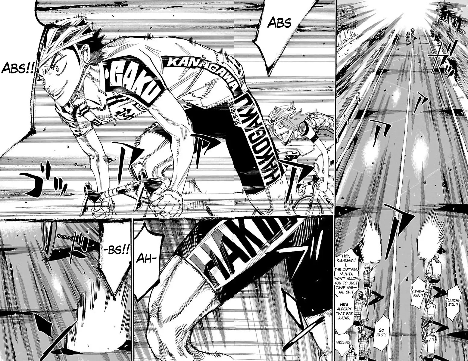 Yowamushi Pedal Chapter 375 page 10 - Chapter 375
