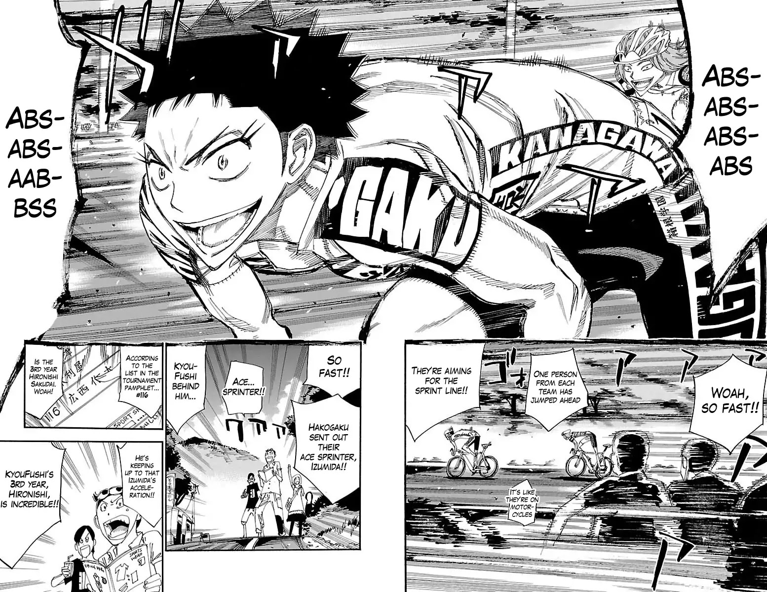 Yowamushi Pedal Chapter 375 page 11 - Chapter 375