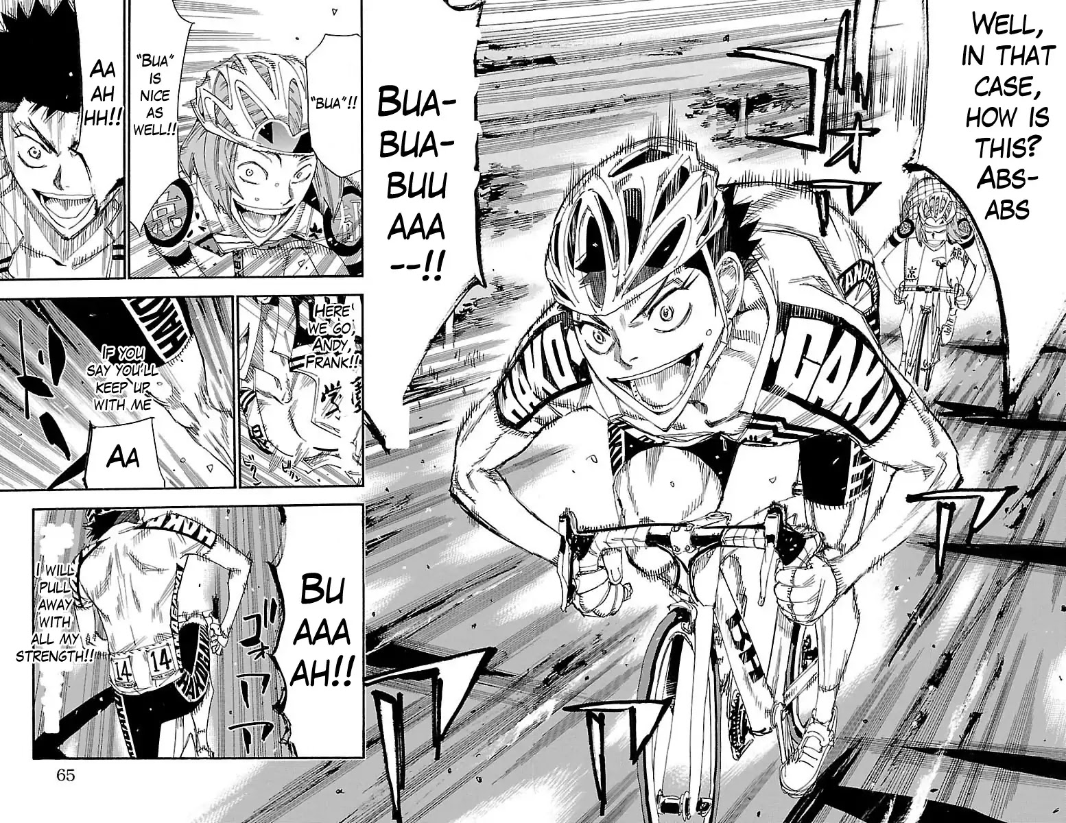 Yowamushi Pedal Chapter 375 page 14 - Chapter 375