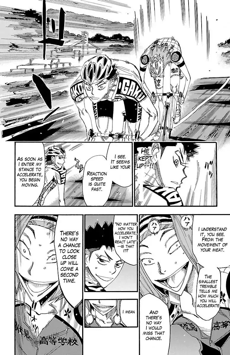 Yowamushi Pedal Chapter 375 page 15 - Chapter 375