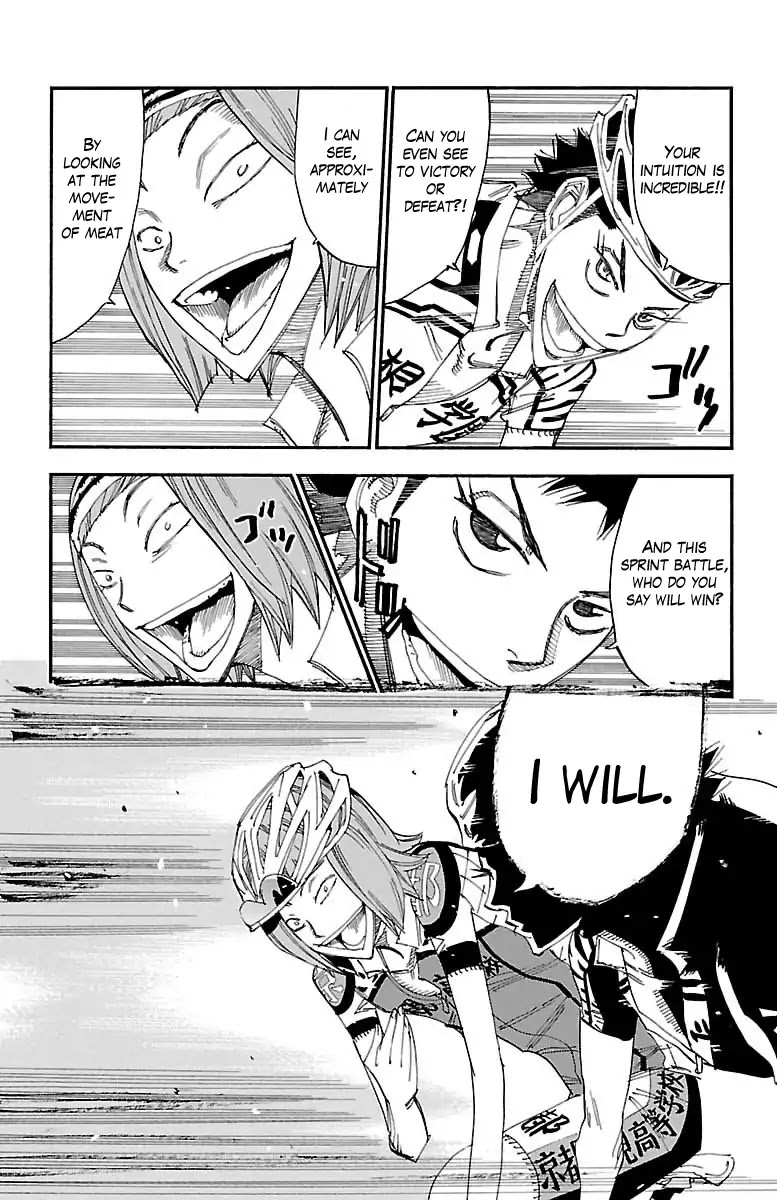 Yowamushi Pedal Chapter 375 page 17 - Chapter 375