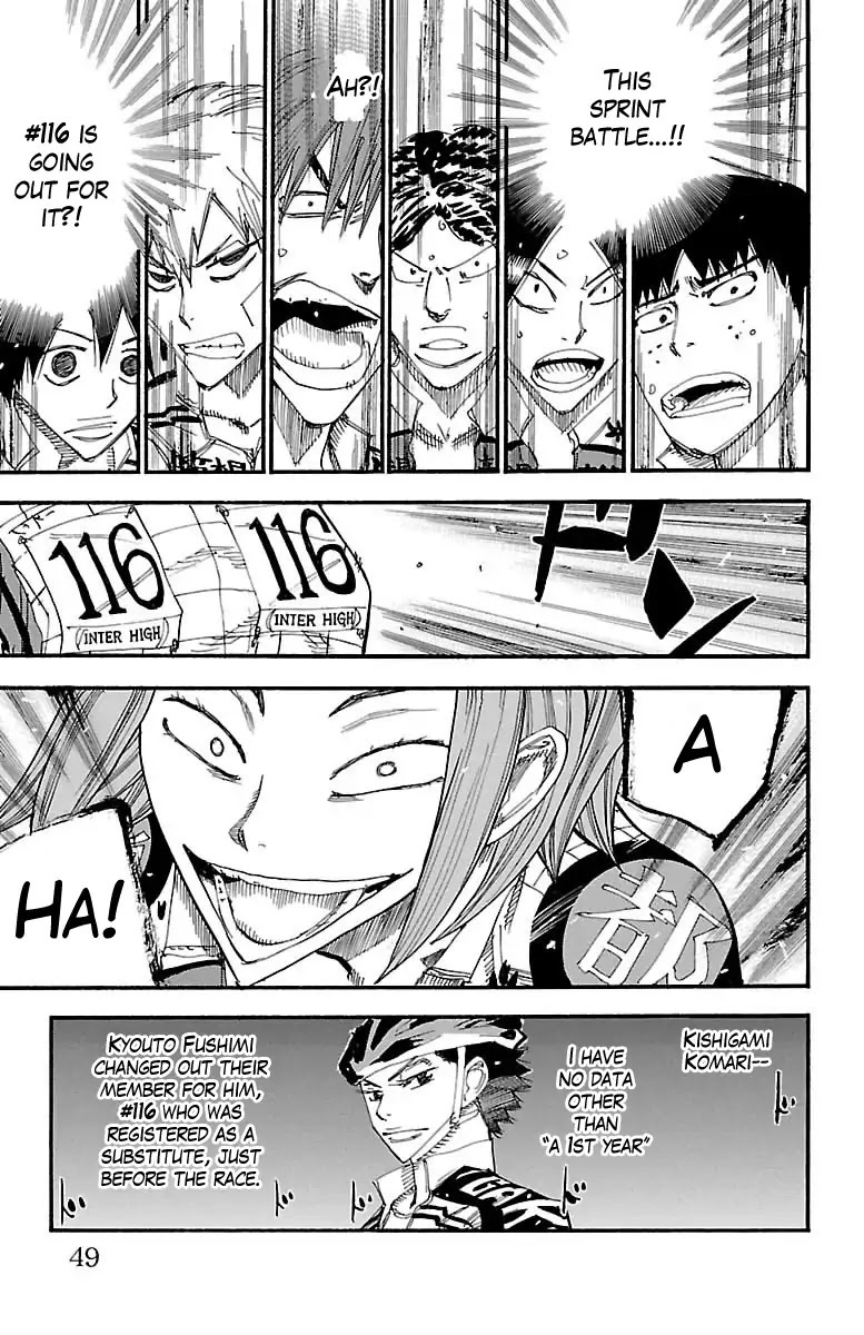 Yowamushi Pedal Chapter 375 page 3 - Chapter 375