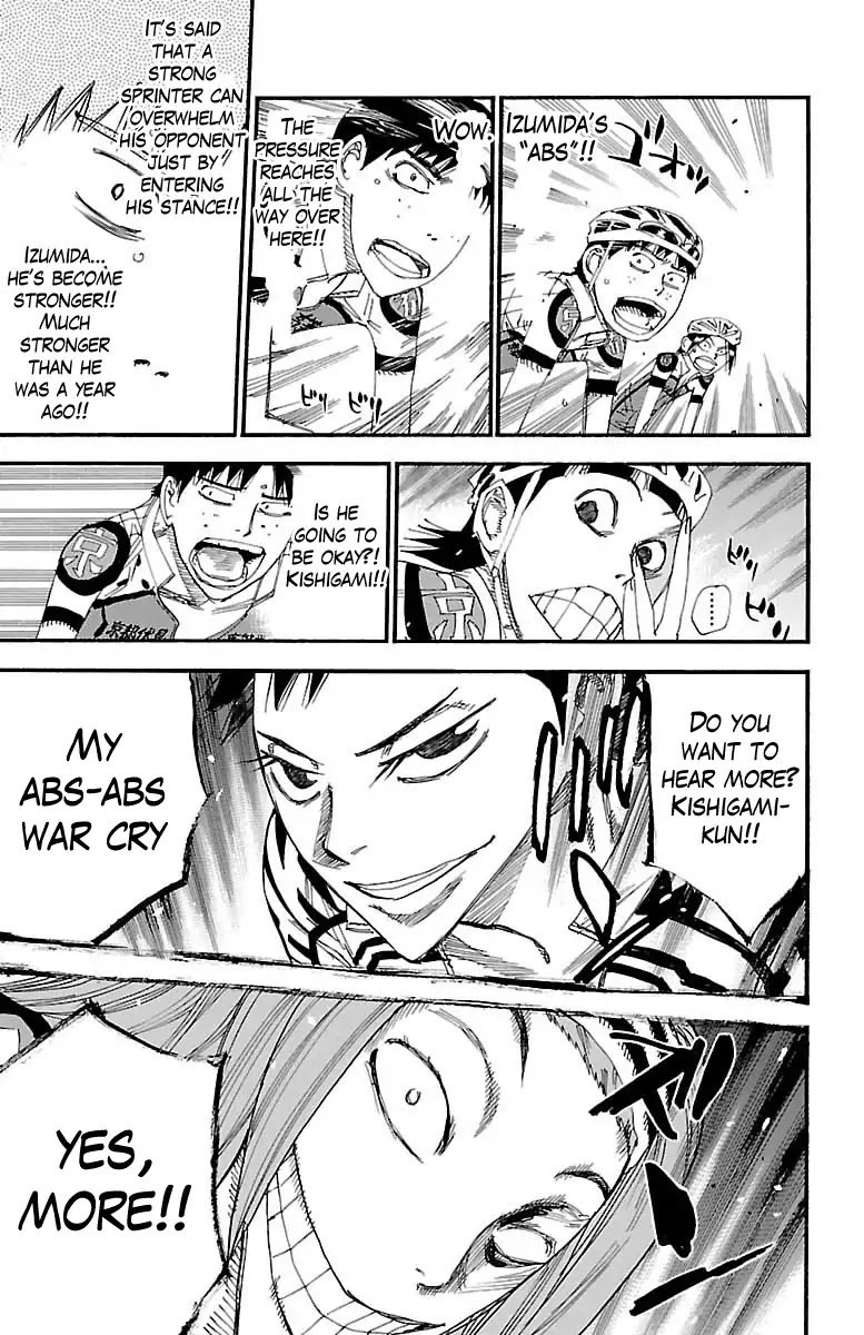 Yowamushi Pedal Chapter 375 page 8 - Chapter 375