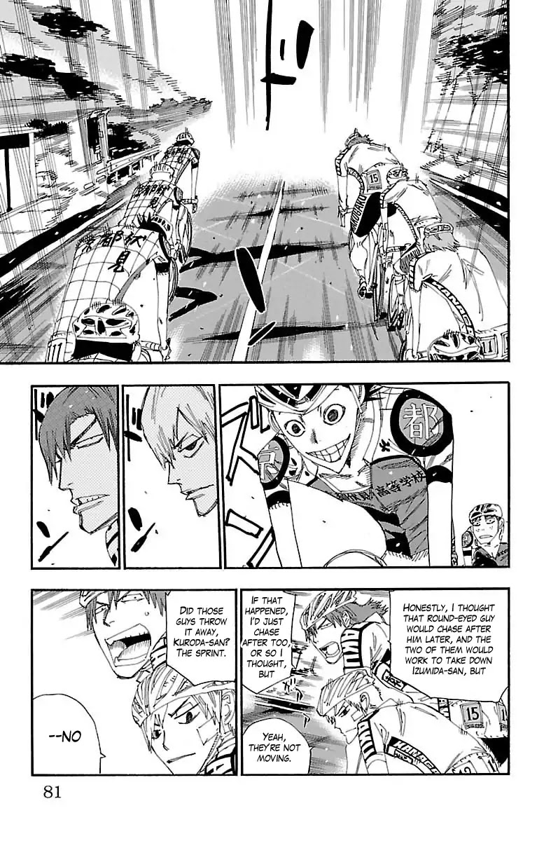 Yowamushi Pedal Chapter 376 page 10 - Chapter 376: Meat is Beautiful
