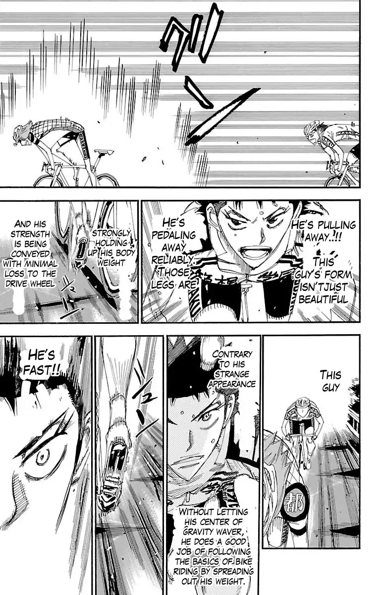 Yowamushi Pedal Chapter 376 page 14 - Chapter 376: Meat is Beautiful