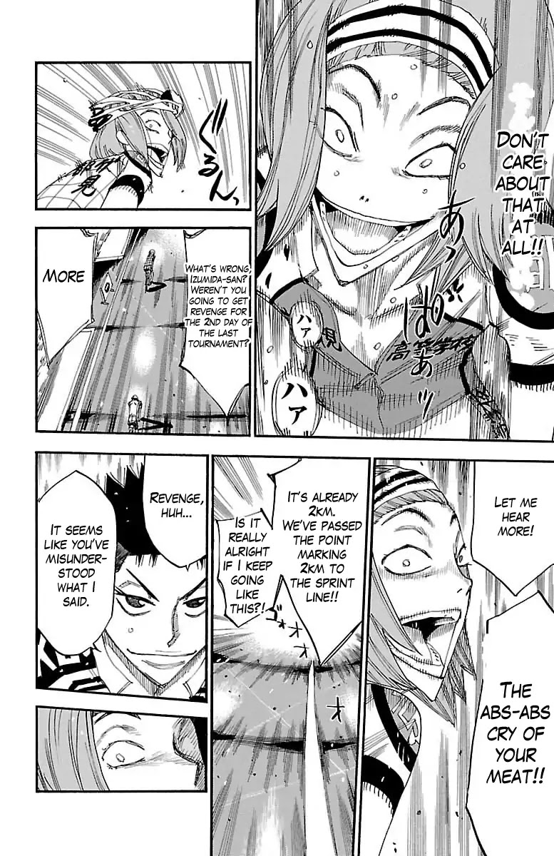 Yowamushi Pedal Chapter 376 page 16 - Chapter 376: Meat is Beautiful