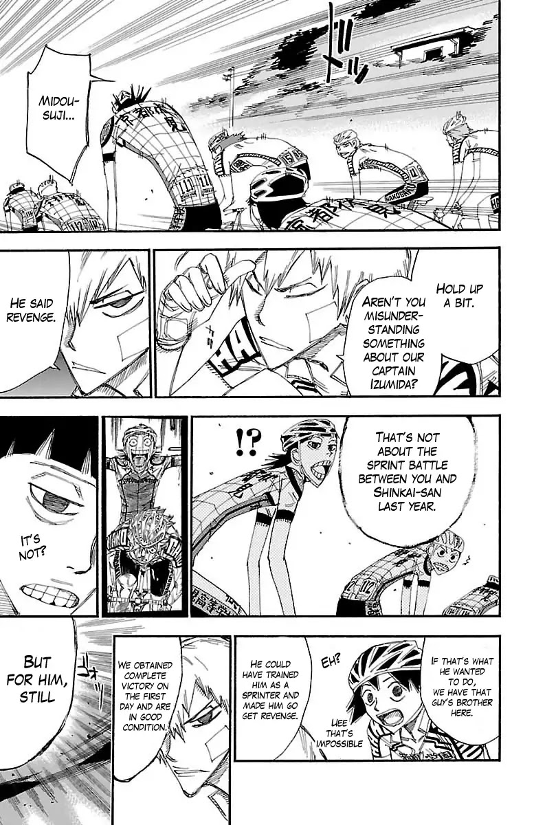 Yowamushi Pedal Chapter 376 page 17 - Chapter 376: Meat is Beautiful
