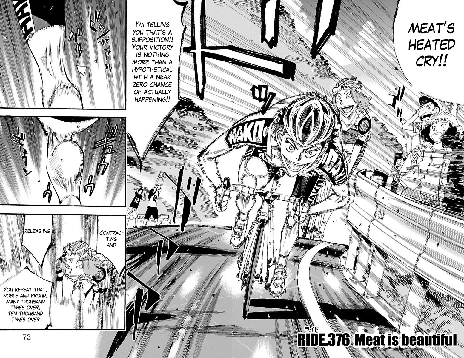 Yowamushi Pedal Chapter 376 page 3 - Chapter 376: Meat is Beautiful