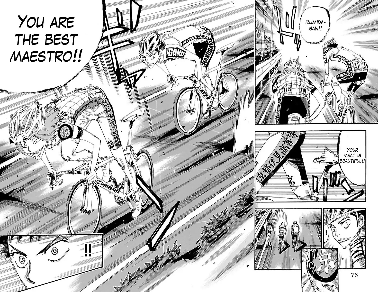 Yowamushi Pedal Chapter 376 page 6 - Chapter 376: Meat is Beautiful