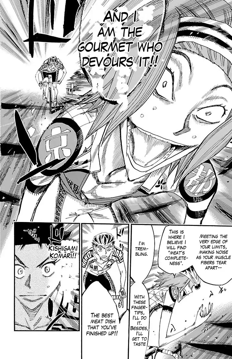 Yowamushi Pedal Chapter 376 page 7 - Chapter 376: Meat is Beautiful