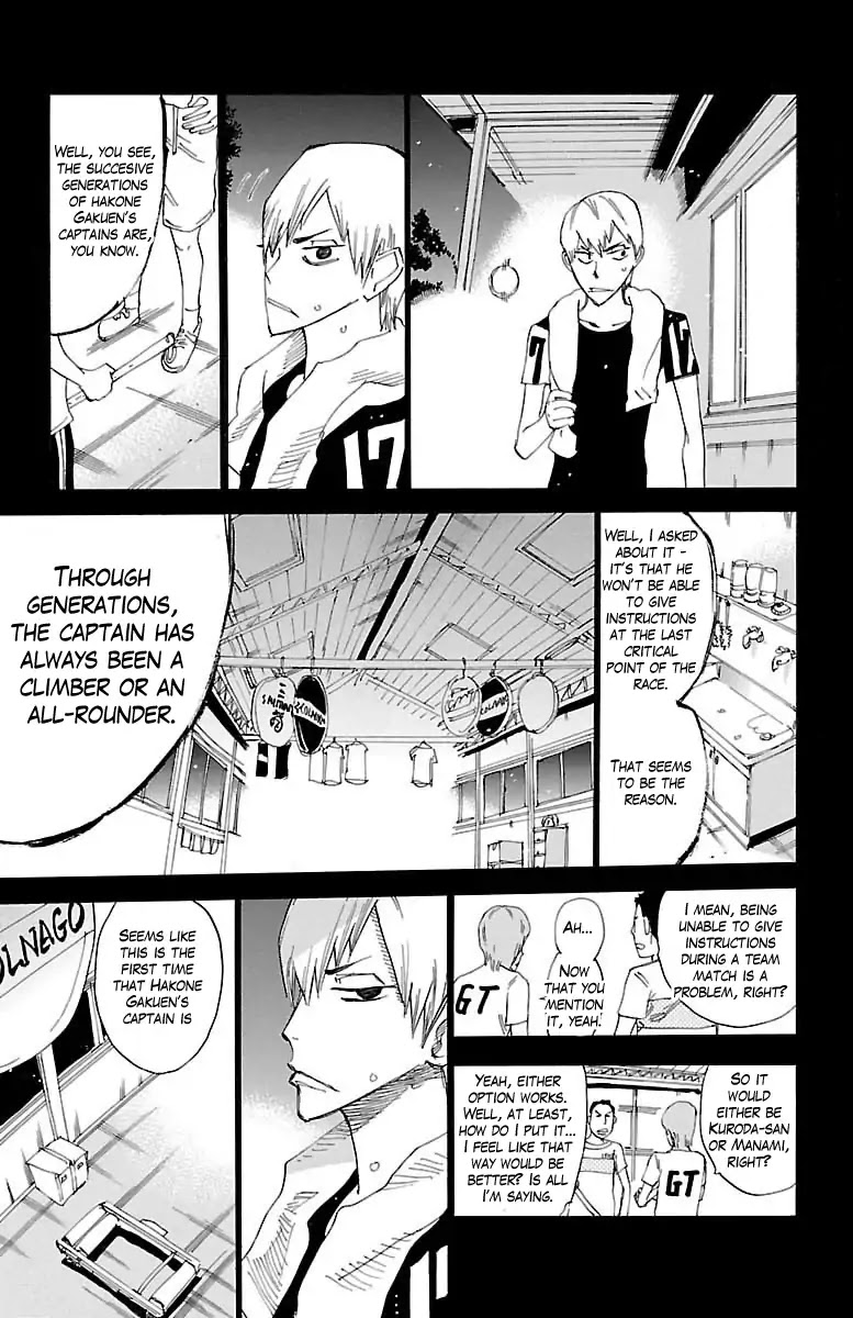 Yowamushi Pedal Chapter 377 page 11 - Chapter 377
