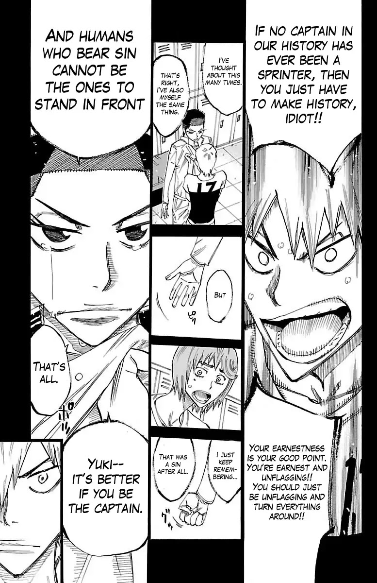 Yowamushi Pedal Chapter 377 page 17 - Chapter 377