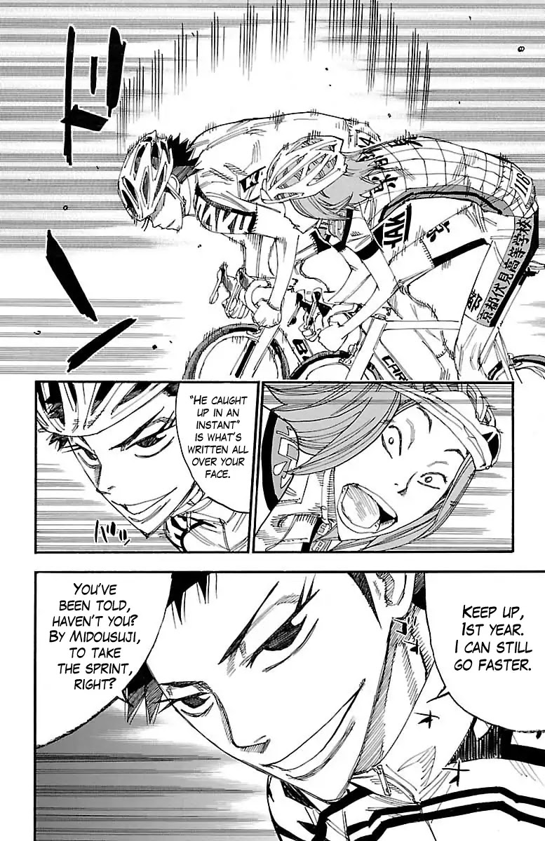 Yowamushi Pedal Chapter 377 page 6 - Chapter 377