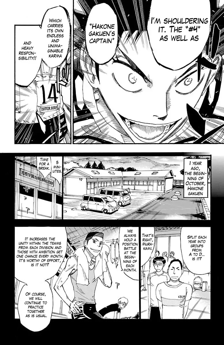 Yowamushi Pedal Chapter 377 page 8 - Chapter 377