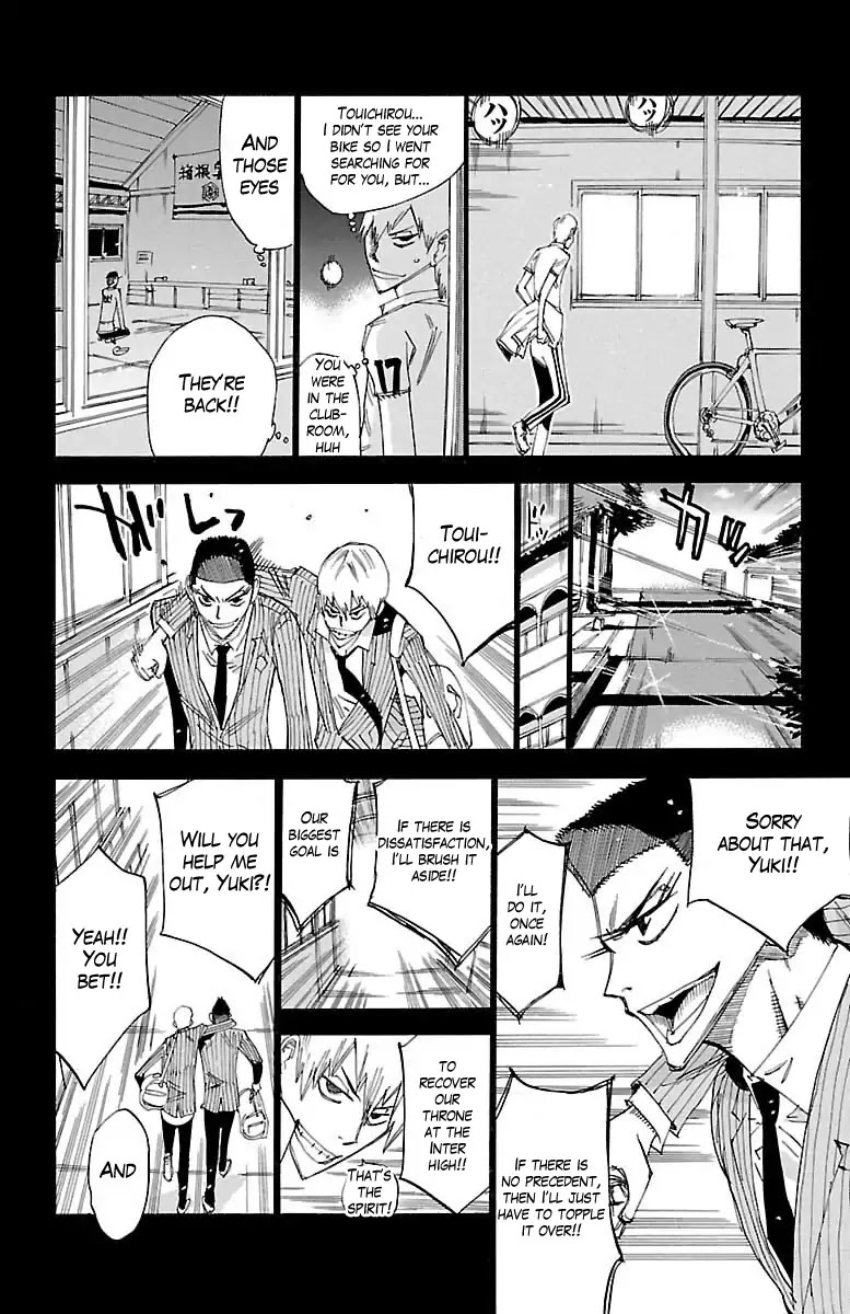 Yowamushi Pedal Chapter 378 page 15 - Chapter 378