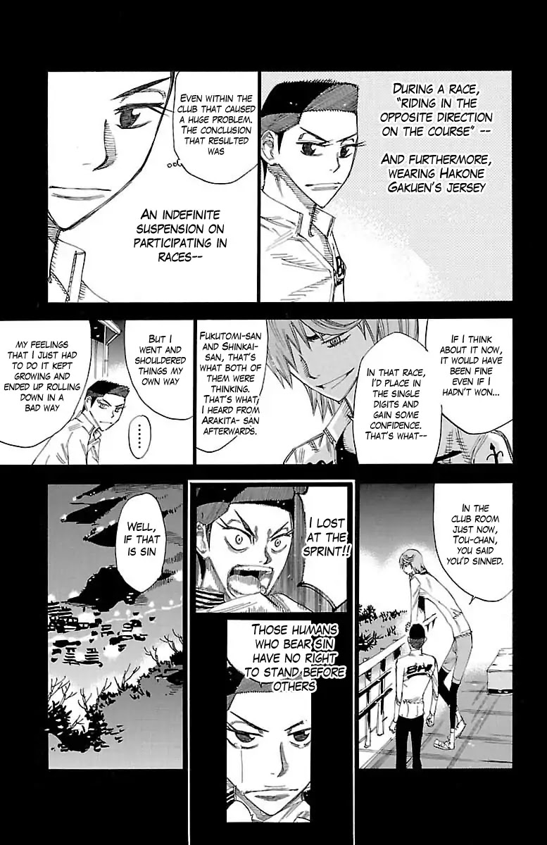 Yowamushi Pedal Chapter 378 page 8 - Chapter 378
