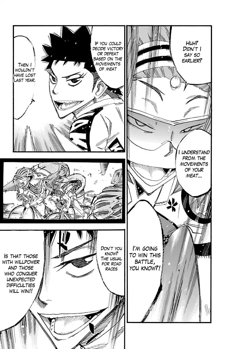 Yowamushi Pedal Chapter 379 page 10 - Chapter 379: Flower Field
