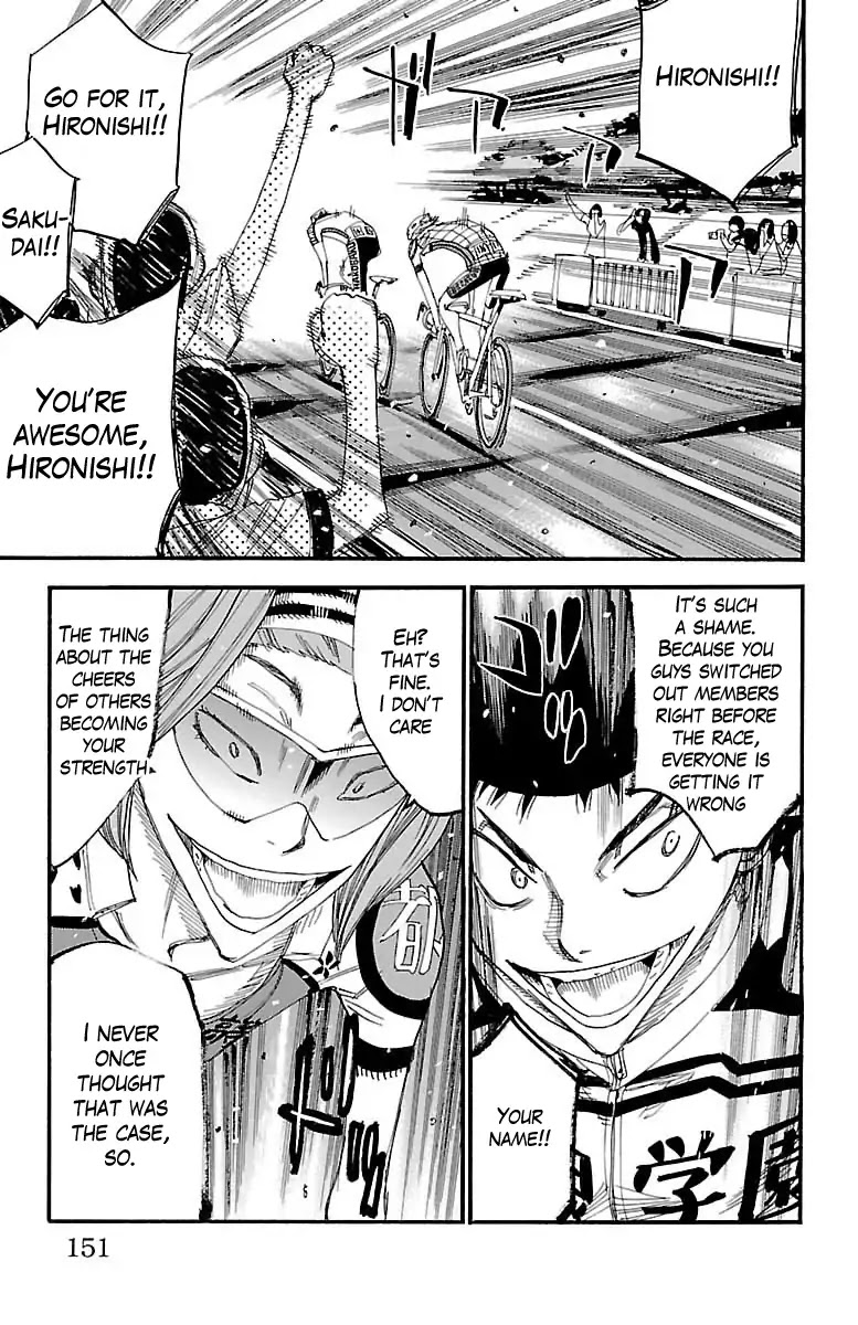 Yowamushi Pedal Chapter 379 page 12 - Chapter 379: Flower Field