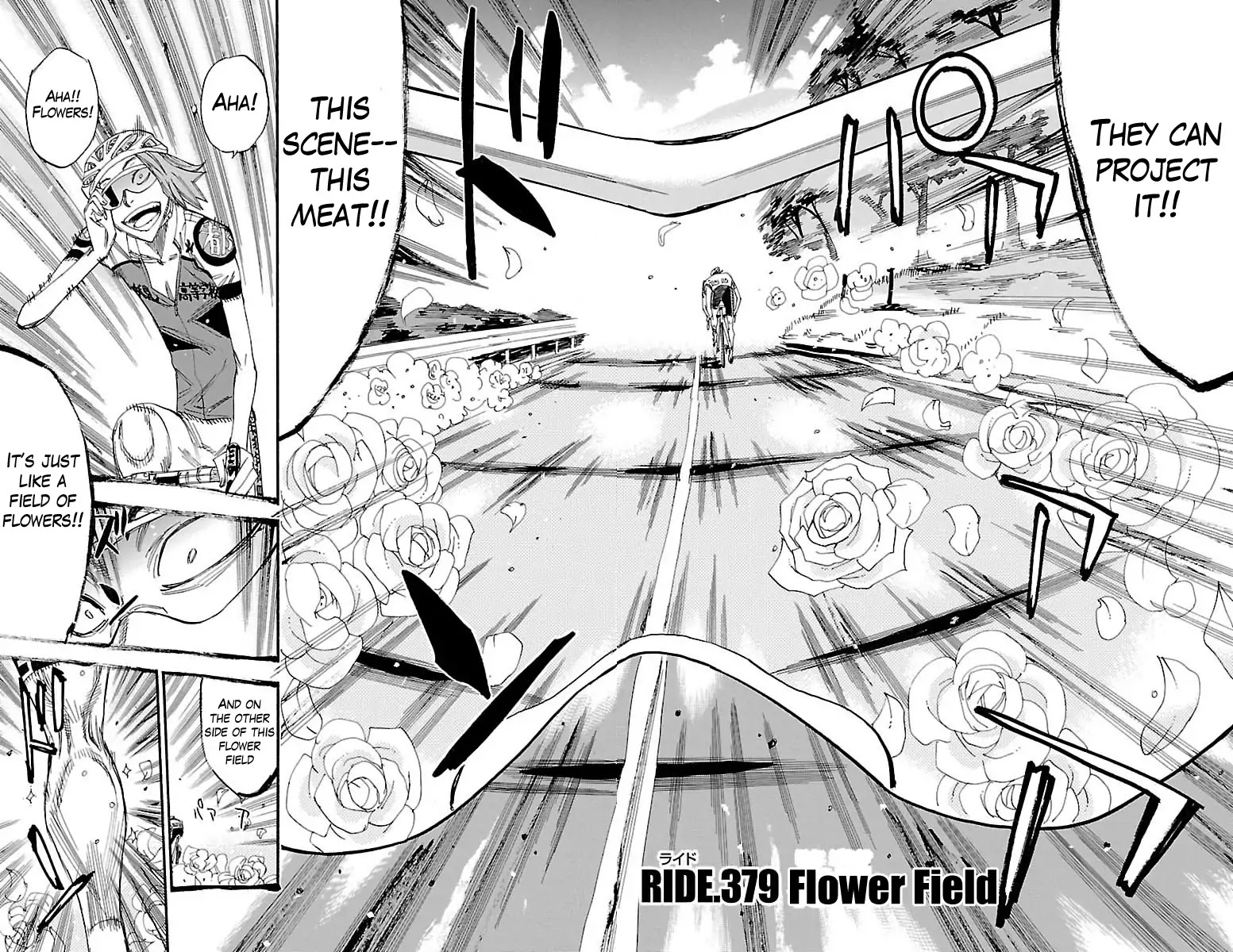Yowamushi Pedal Chapter 379 page 2 - Chapter 379: Flower Field