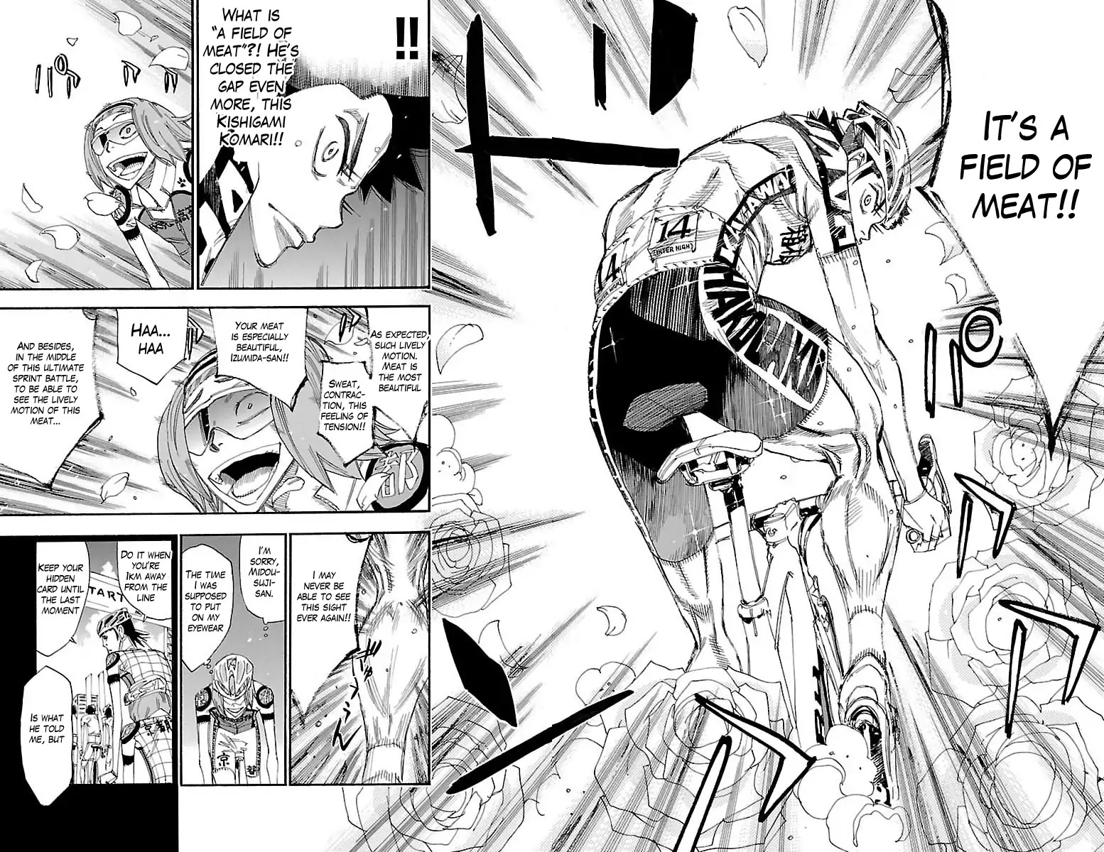 Yowamushi Pedal Chapter 379 page 7 - Chapter 379: Flower Field