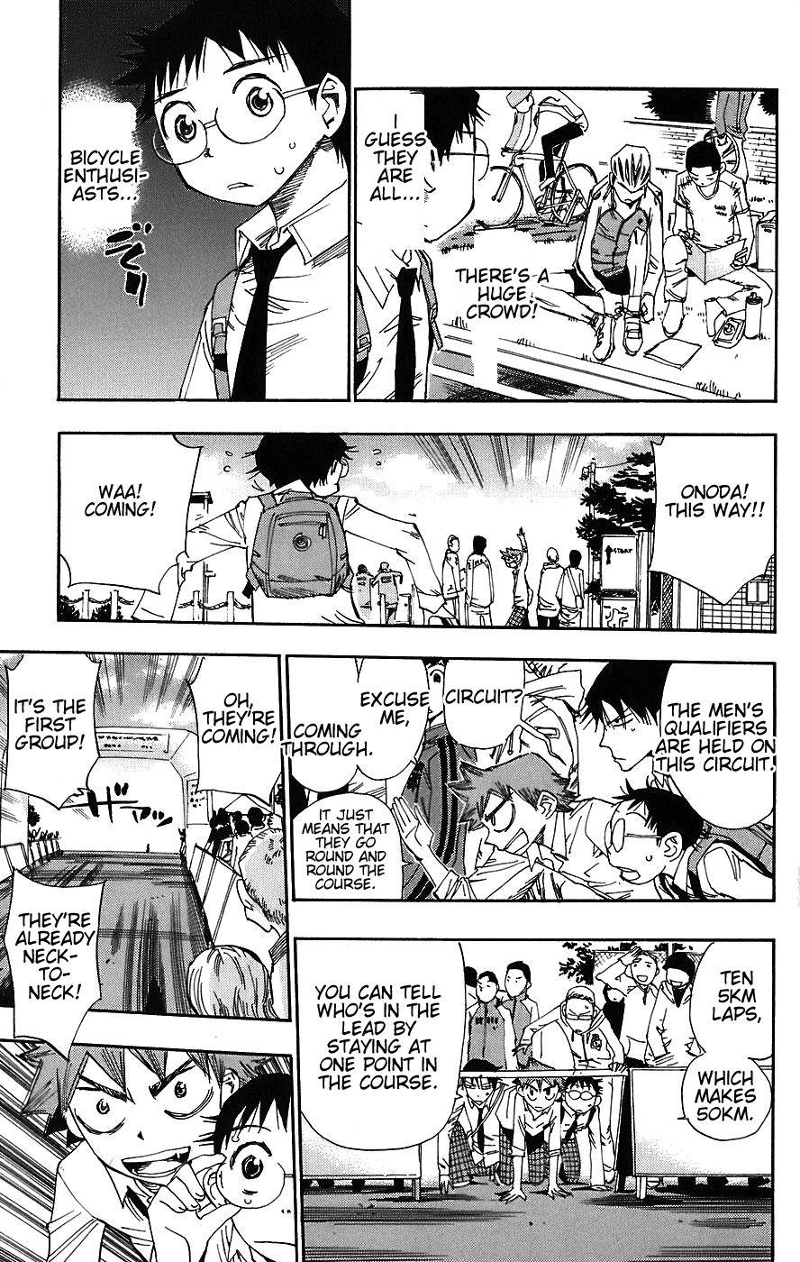 Yowamushi Pedal Chapter 38 page 14 - Chapter 38: Inter-High Qualifiers