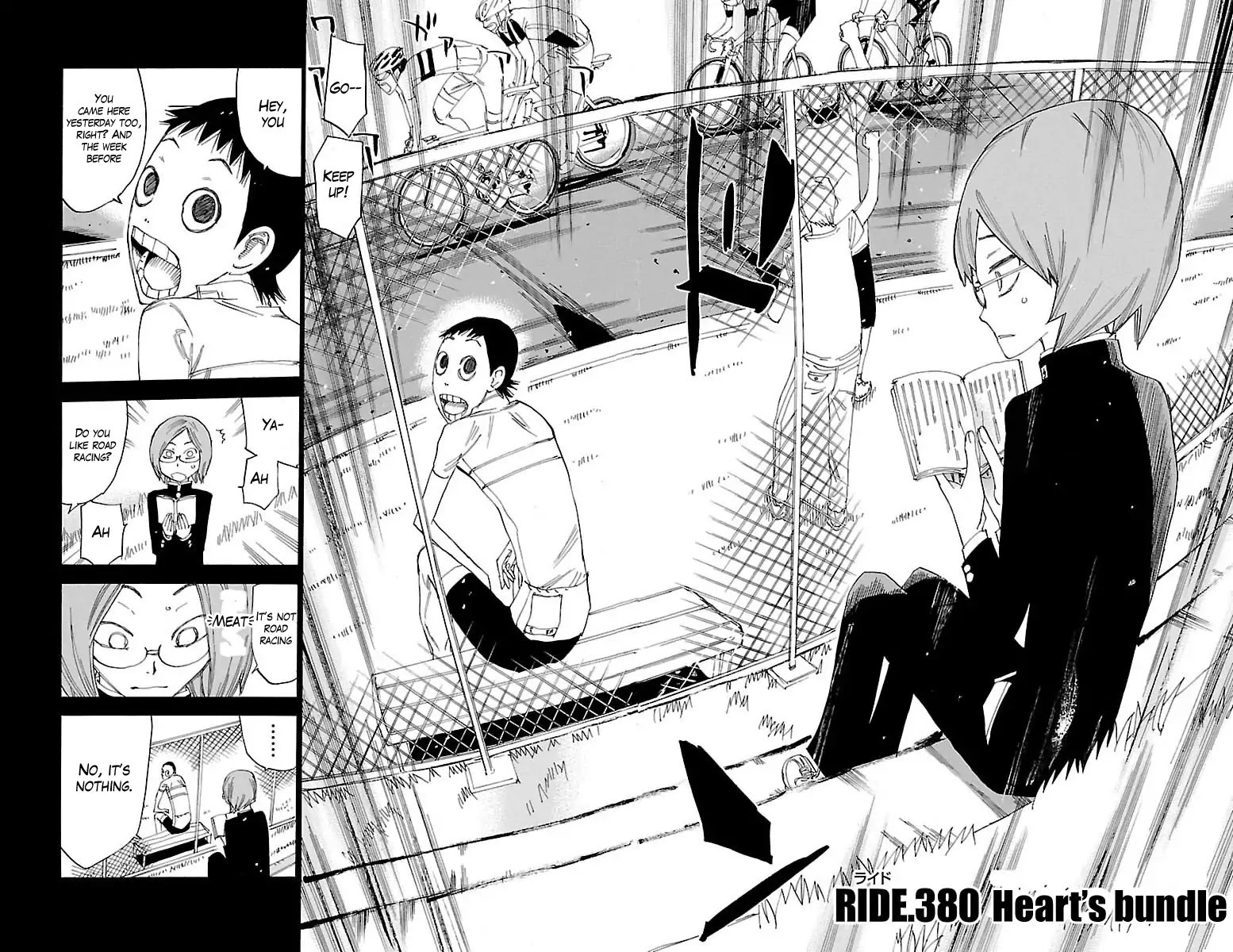 Yowamushi Pedal Chapter 380 page 4 - Chapter 380: Heart's Bndle