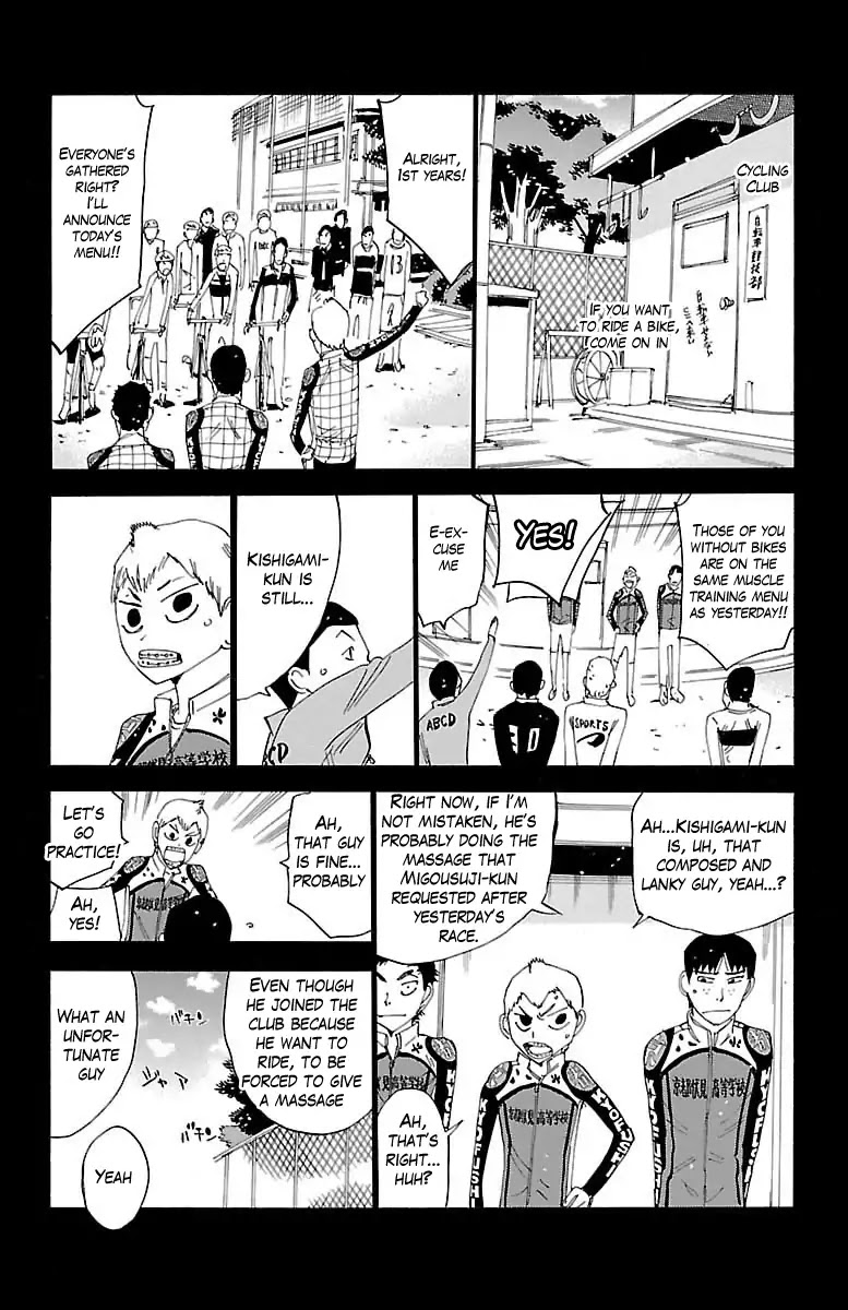 Yowamushi Pedal Chapter 381 page 15 - Chapter 381: Heart's Box