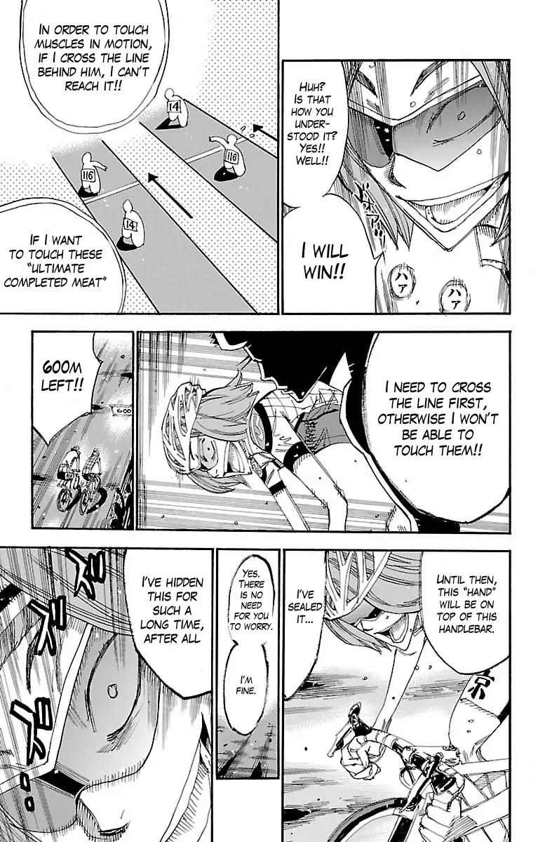 Yowamushi Pedal Chapter 381 page 25 - Chapter 381: Heart's Box