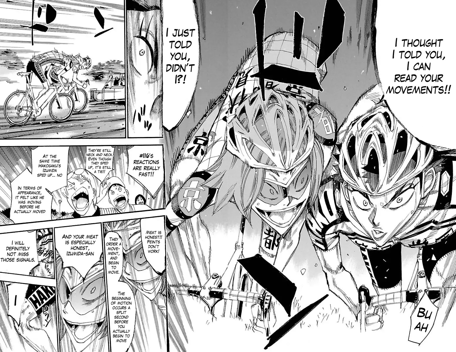 Yowamushi Pedal Chapter 382 page 11 - Chapter 382: The King's Resolution