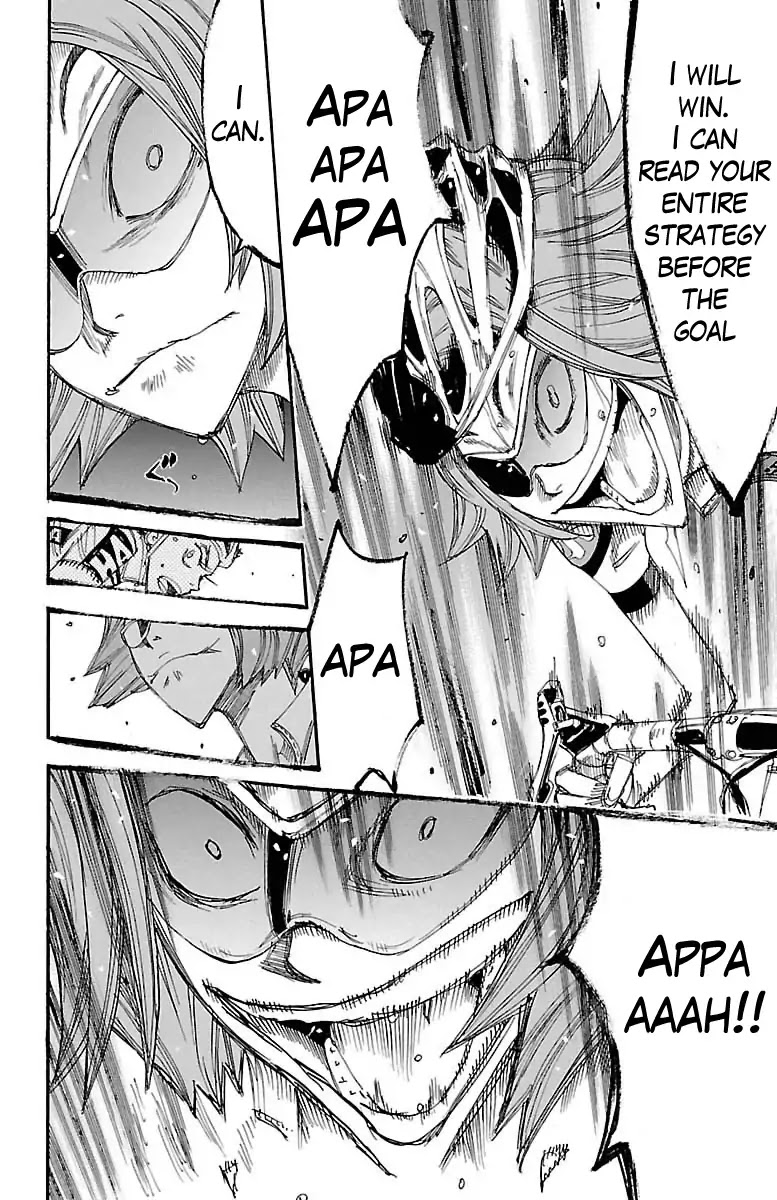Yowamushi Pedal Chapter 382 page 12 - Chapter 382: The King's Resolution