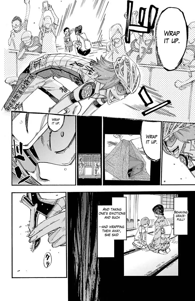 Yowamushi Pedal Chapter 382 page 18 - Chapter 382: The King's Resolution