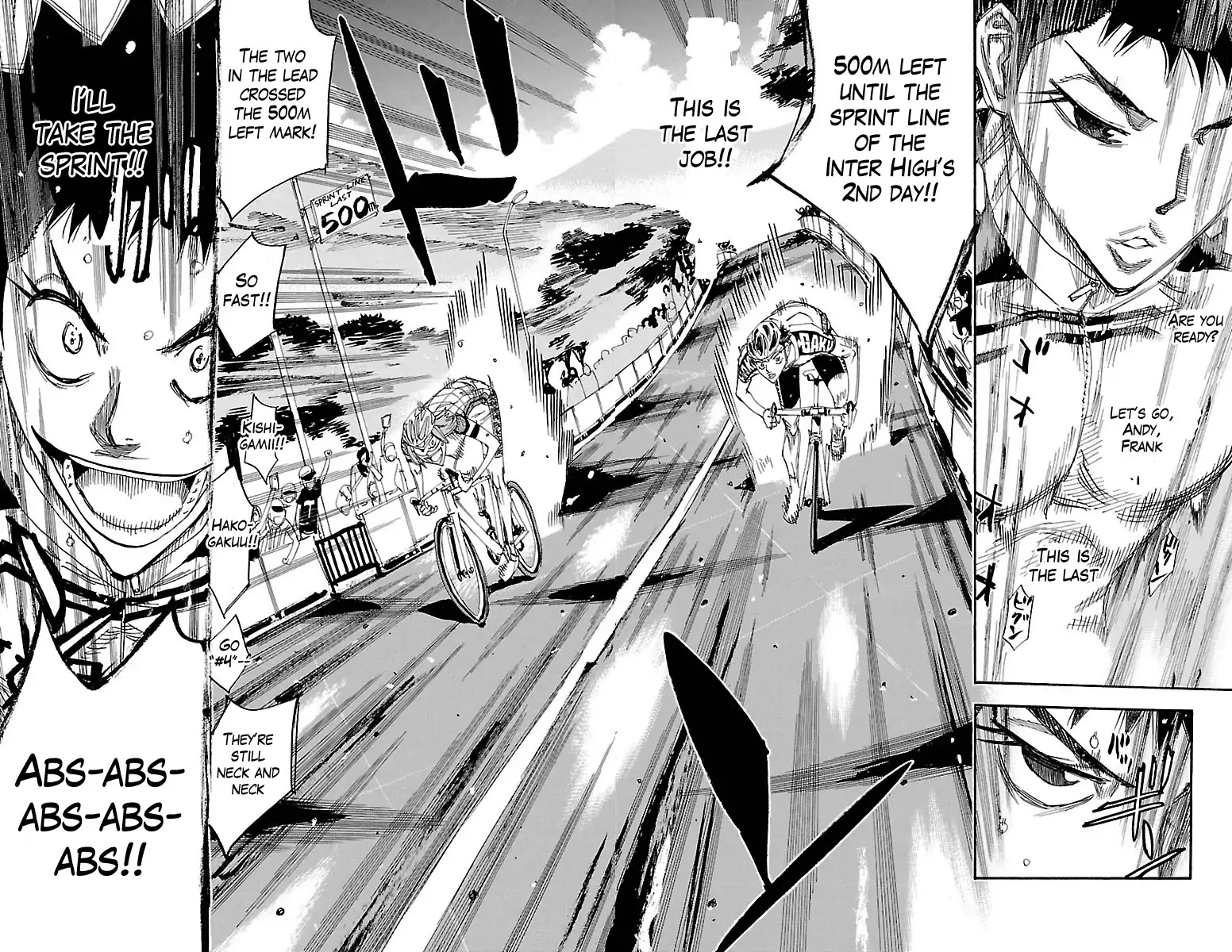 Yowamushi Pedal Chapter 382 page 5 - Chapter 382: The King's Resolution
