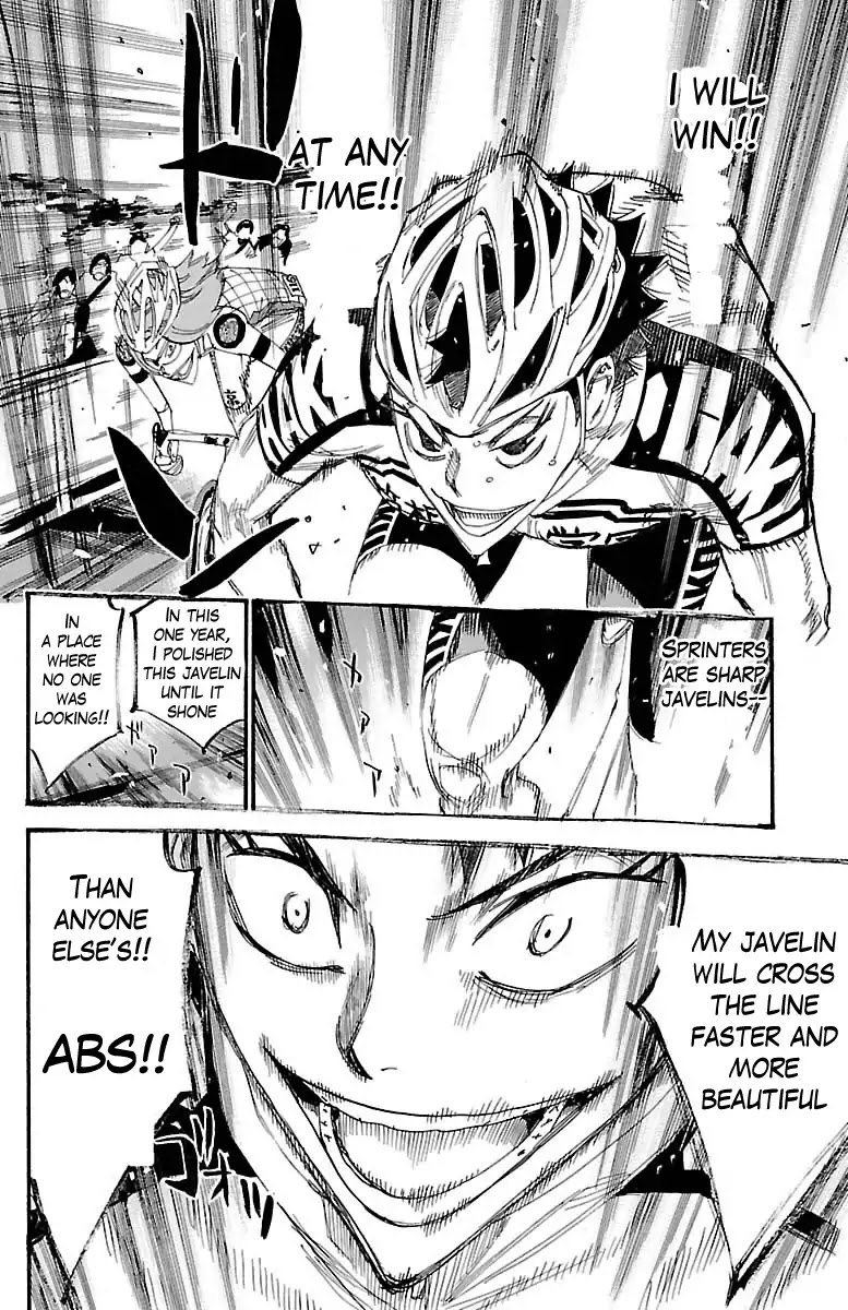 Yowamushi Pedal Chapter 382 page 9 - Chapter 382: The King's Resolution