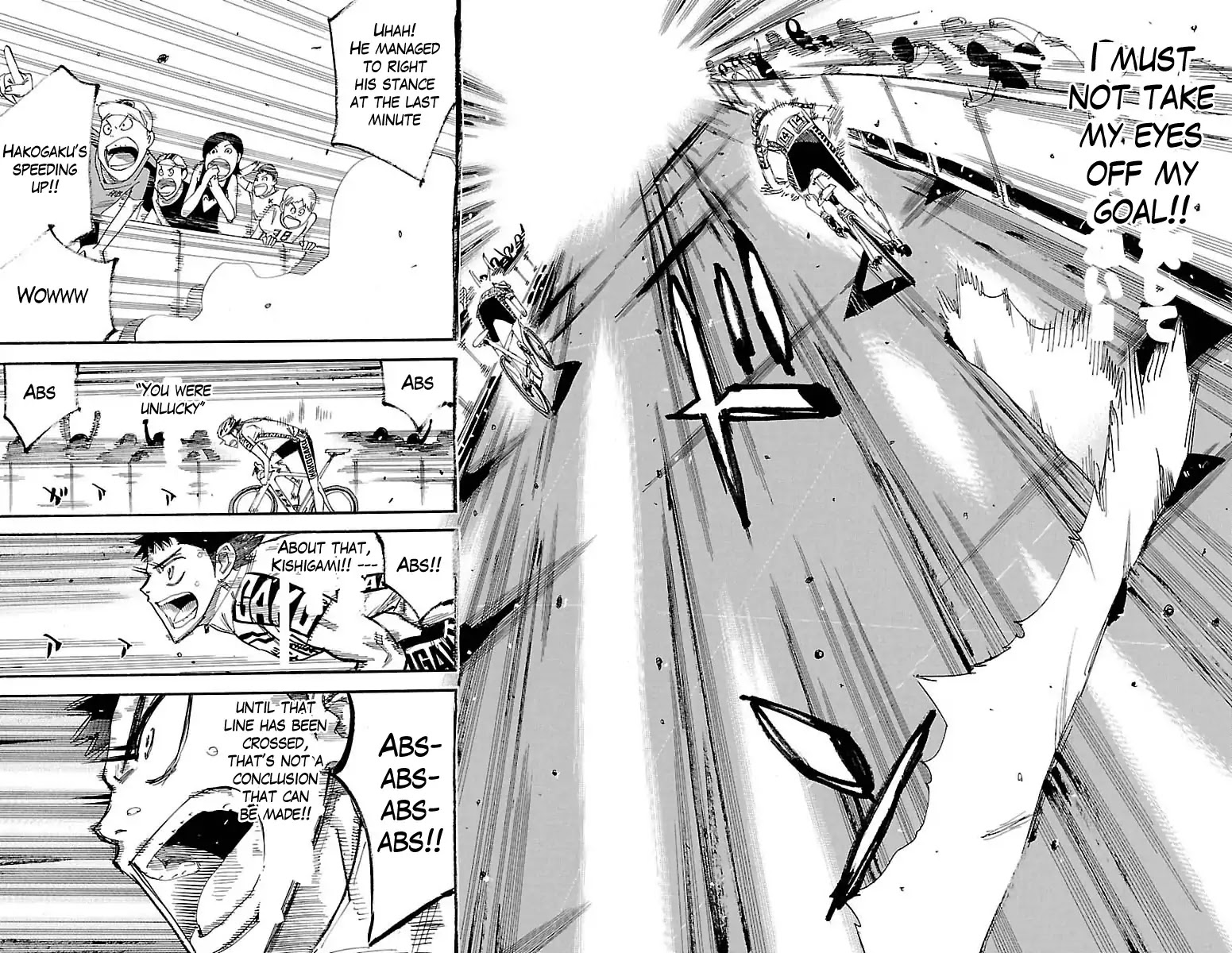 Yowamushi Pedal Chapter 383 page 14 - Chapter 383: Risk