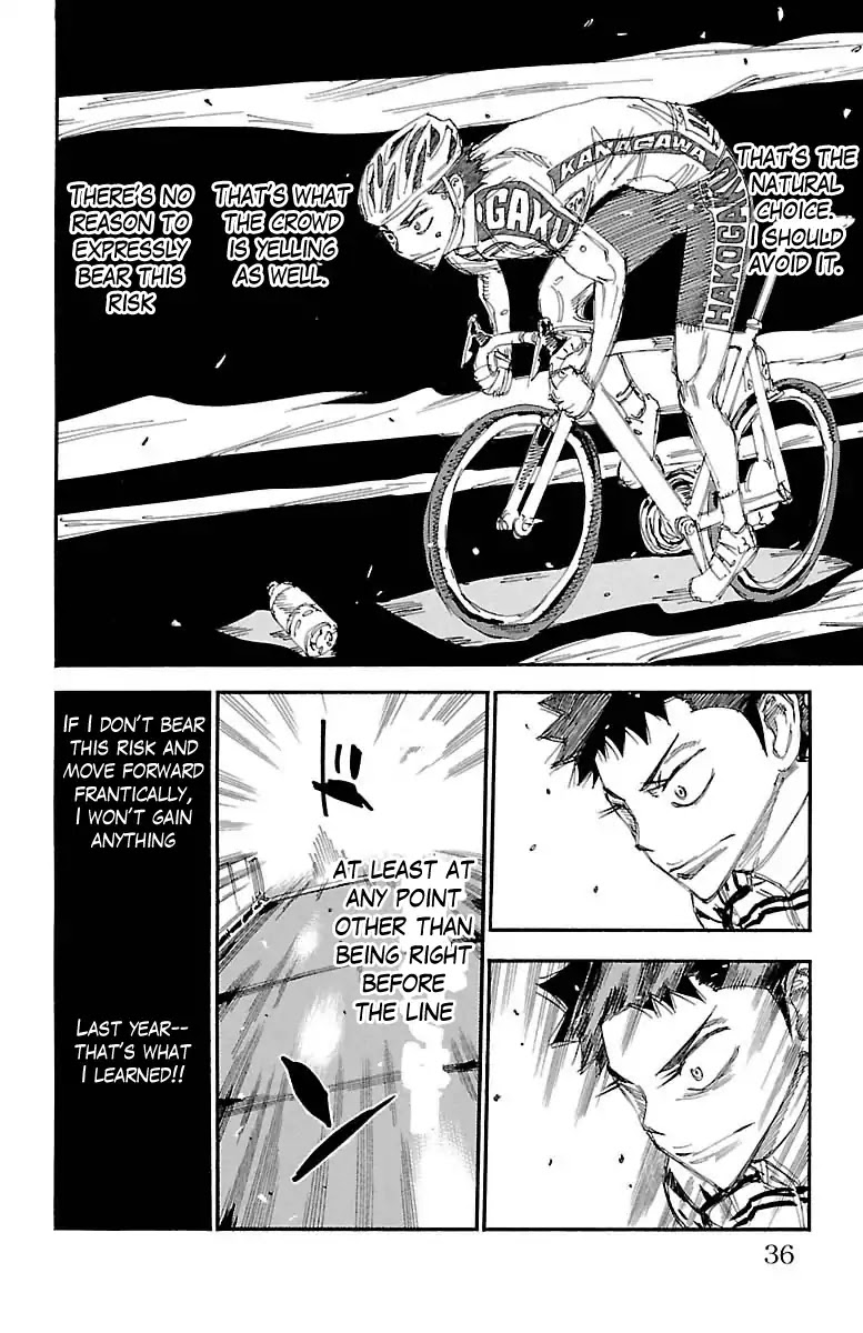 Yowamushi Pedal Chapter 383 page 7 - Chapter 383: Risk