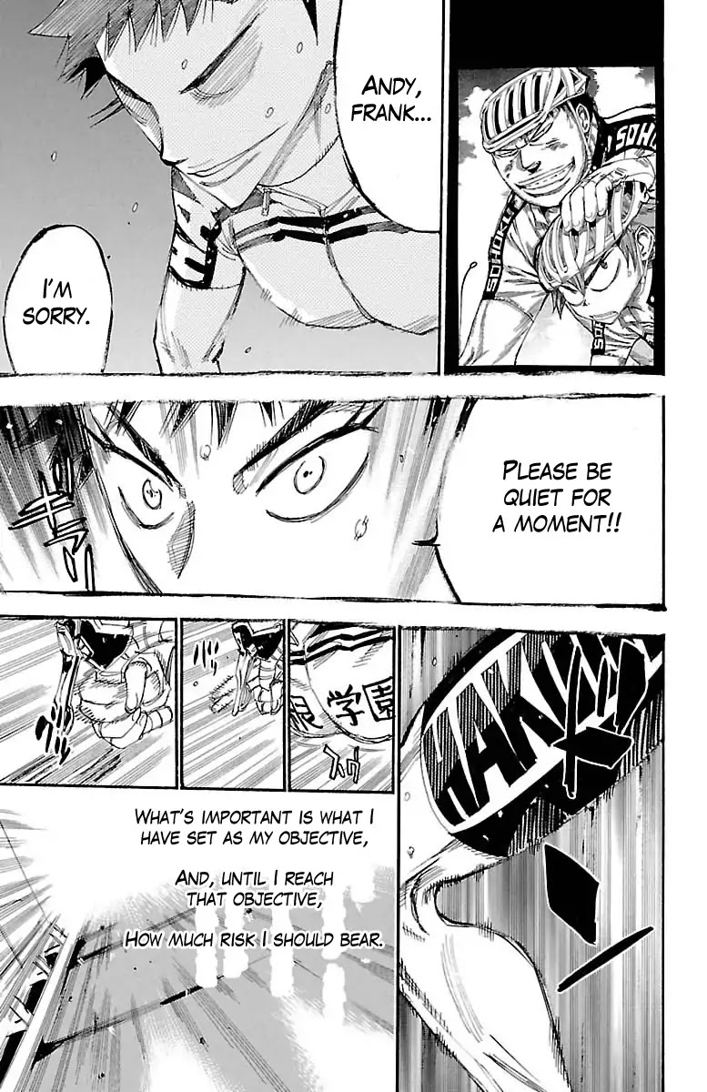 Yowamushi Pedal Chapter 383 page 8 - Chapter 383: Risk