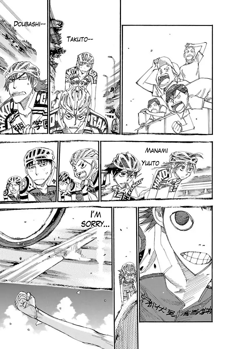 Yowamushi Pedal Chapter 384 page 10 - Chapter 384: The Delightful Sprint Line