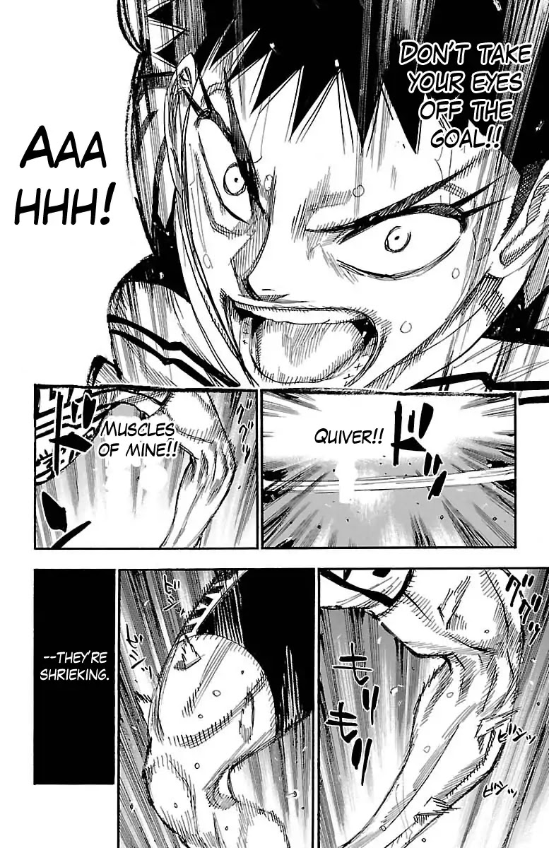 Yowamushi Pedal Chapter 384 page 3 - Chapter 384: The Delightful Sprint Line