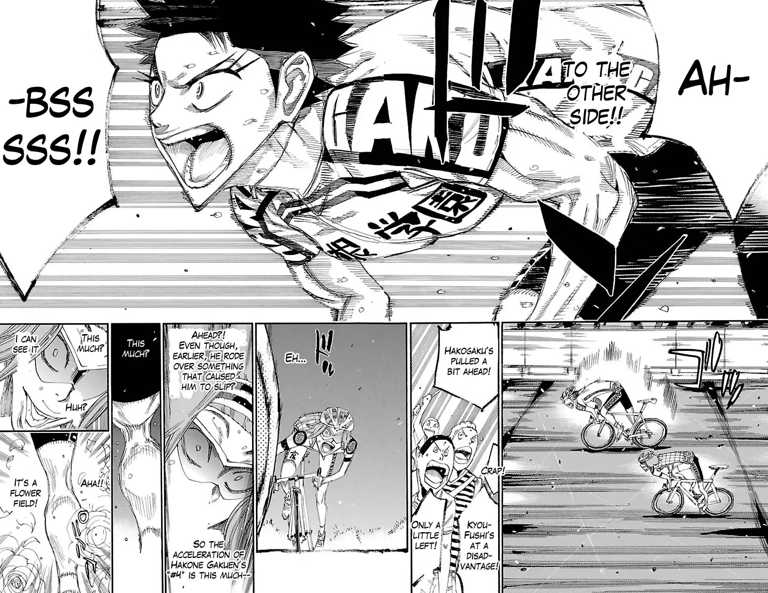Yowamushi Pedal Chapter 384 page 6 - Chapter 384: The Delightful Sprint Line