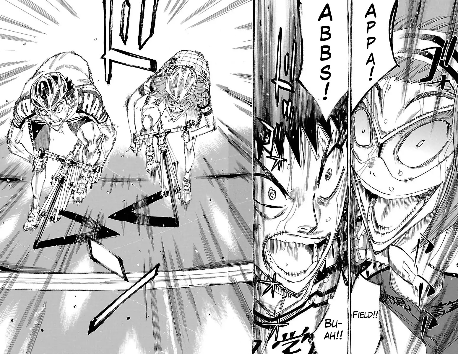 Yowamushi Pedal Chapter 384 page 8 - Chapter 384: The Delightful Sprint Line