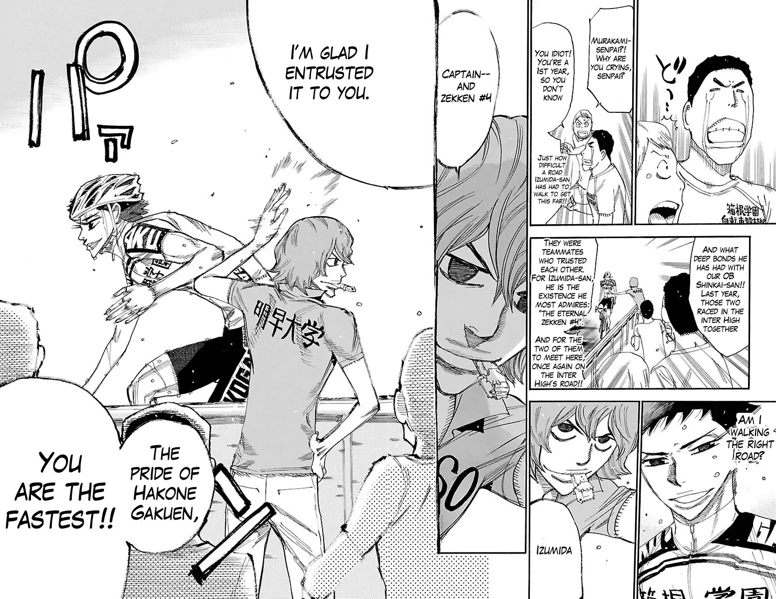 Yowamushi Pedal Chapter 385 page 10 - Chapter 385: The Inherited Spirit