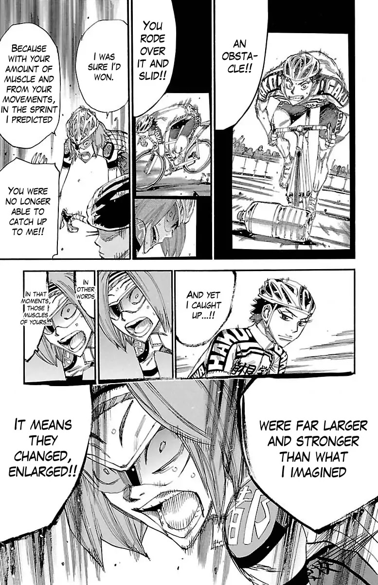 Yowamushi Pedal Chapter 385 page 14 - Chapter 385: The Inherited Spirit