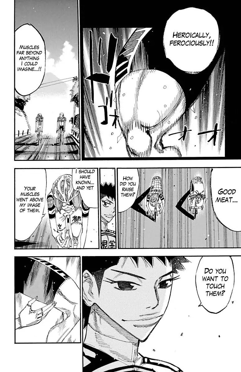 Yowamushi Pedal Chapter 385 page 15 - Chapter 385: The Inherited Spirit