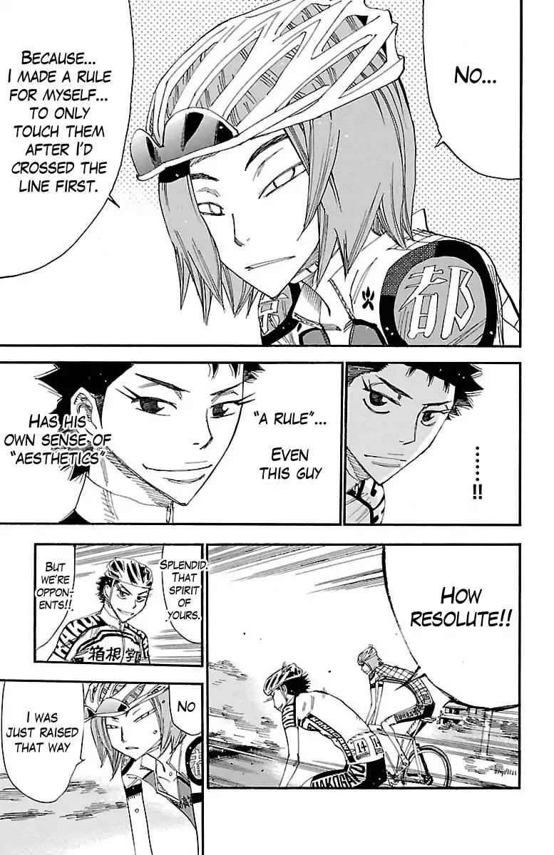 Yowamushi Pedal Chapter 385 page 18 - Chapter 385: The Inherited Spirit