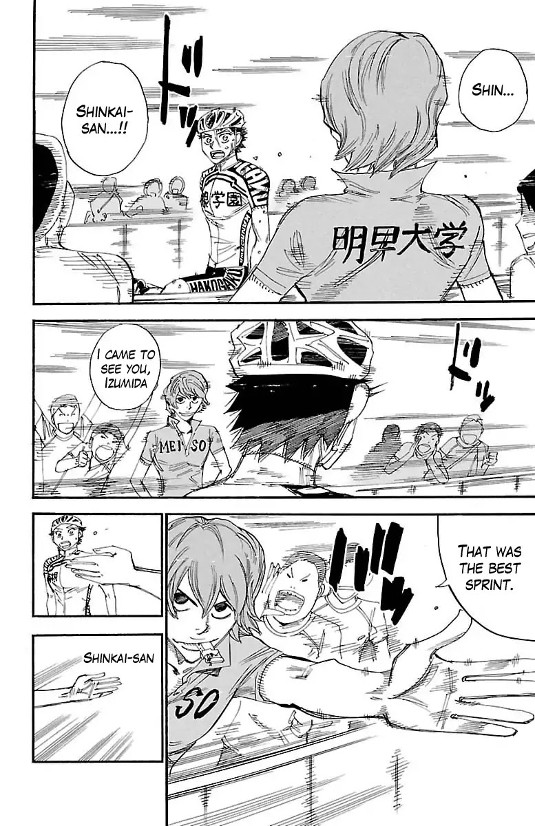 Yowamushi Pedal Chapter 385 page 8 - Chapter 385: The Inherited Spirit