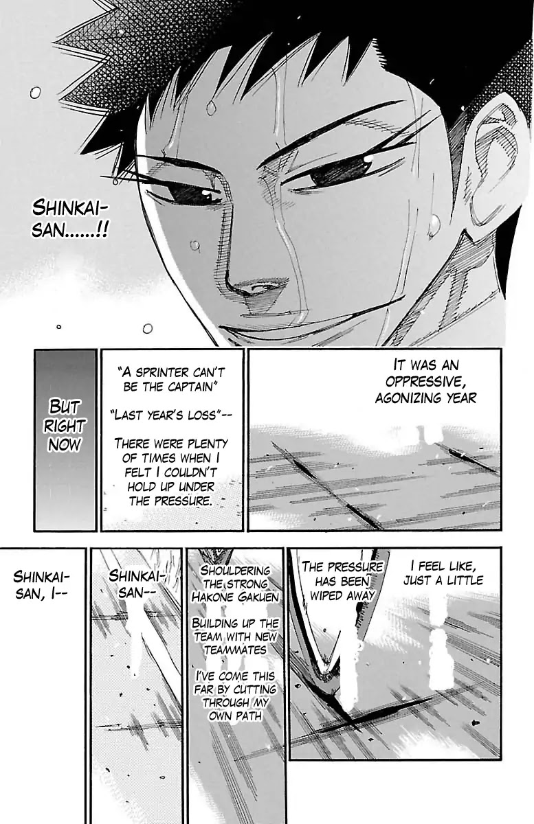 Yowamushi Pedal Chapter 385 page 9 - Chapter 385: The Inherited Spirit