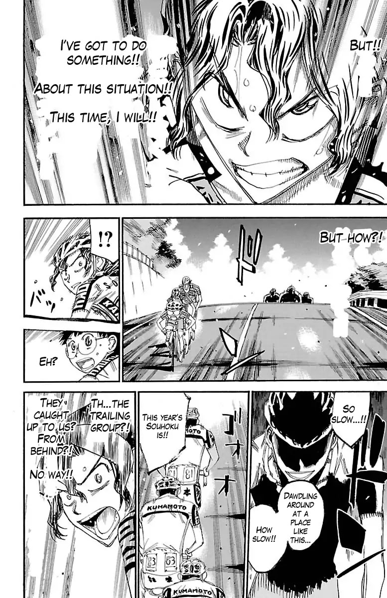 Yowamushi Pedal Chapter 386 page 11 - Chapter 386: Souhoku Behind