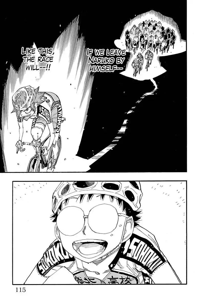 Yowamushi Pedal Chapter 386 page 18 - Chapter 386: Souhoku Behind