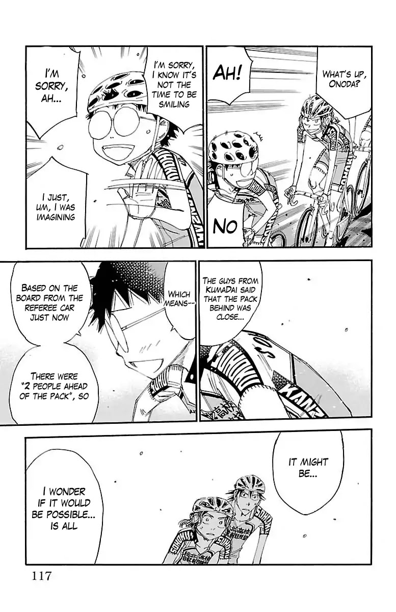 Yowamushi Pedal Chapter 386 page 20 - Chapter 386: Souhoku Behind